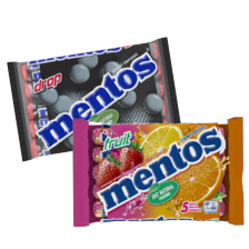 Mentos rollen
